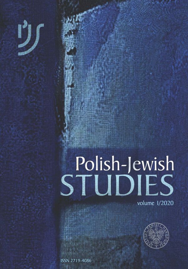 „Polish-Jewish Studies”, volume 1/2020