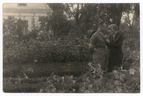 Witold Pilecki z żoną Marią, Ostrów Mazowiecka