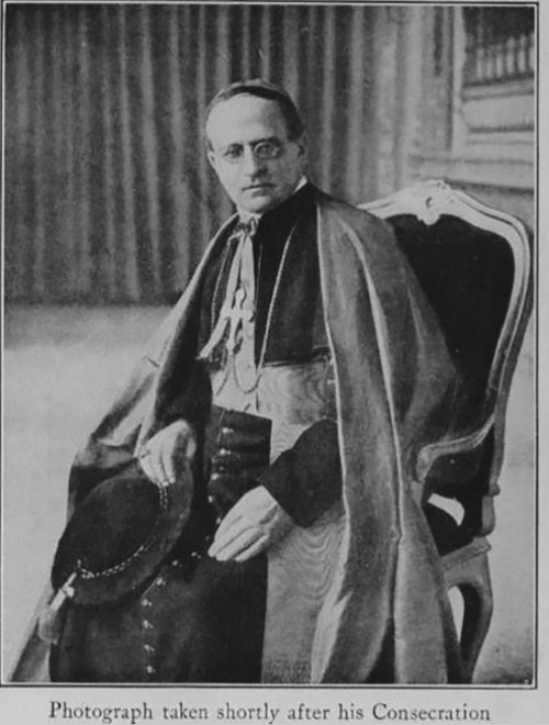 Ks. prałat Achille Ratti, późniejszy papież Pius XI. Fot. Wikimedia Commons