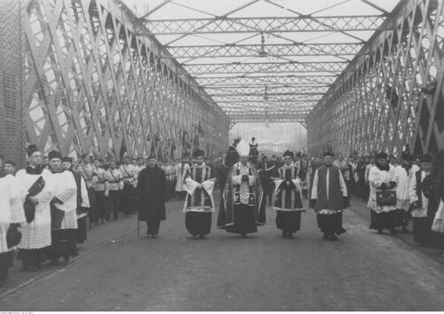 Pogrzeb Romana Dmowskiego w Warszawie w 1939 r. Fot. NAC