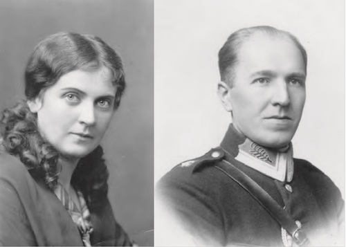 Małżonkowie Cecylia i Roman Gruszczyńscy, 1928 r. Fot. ze zbiorów rodzinnych