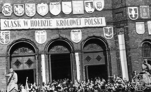 Obchody Millenium Chrztu Polski w Piekarach Śląskich, 22 maja 1966 r. Fot. AIPN