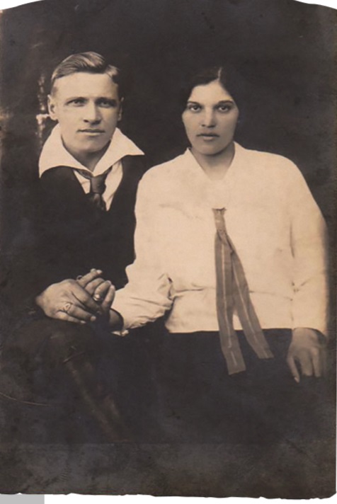 Stanisław Zawadzki z żoną Anną, z domu  Witkiewicz