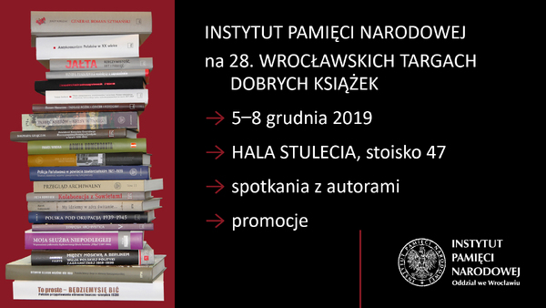 IPN na 28. Wrocławskich Targach Dobrych Książek