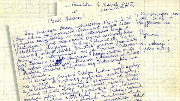 List, który nosi znamiona zbrodni