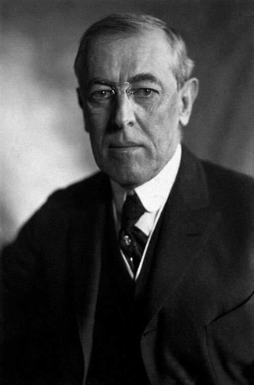 Woodrow Wilson - dwudziesty ósmy prezydent USA w latach 1913–1921