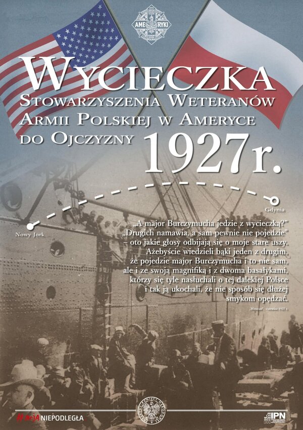 Wycieczka Stowarzyszenia Weteranów Armii Polskiej w Ameryce do Ojczyzny w 1927 r.