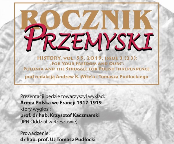 Prezentacja publikacji „Rocznik Przemyski. History”