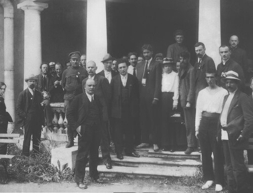 Delegaci na II Kongres Kominternu w Piotrogrodzie, 19 lipca 1920 r.