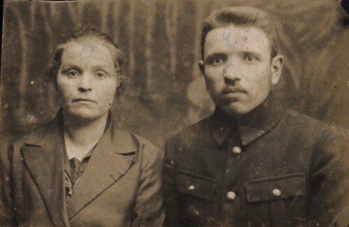 Narcyz Paliwoda-Matoliański with his wife, 1941 Photo: Śląska Biblioteka Cyfrowa