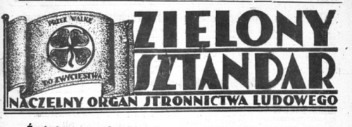 Zielony Sztandar to polski czasopismo związane z ruchem ludowym, pod tym tytułem ukazuje się od 1931 r. Obecnie jako dwutygodnik