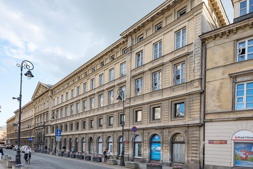 Pałac Zamoyskich w Warszawie. W tym budynku przed wojną mieścił się resort spraw wewnętrznych. Widok obecny (fot.: Wikipedia/CC BY-SA 4.0/Tilman2007)