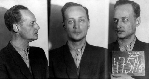 Franciszek Niepokólczycki, zdjęcia sygnalityczne z akt UB, 30 listopada 1946 r. Fot. AIPN