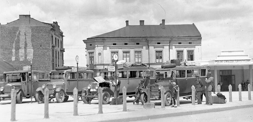 Plac Zgody (obecnie Plac Bohaterów Getta) w 1931 r. (fot. NAC)