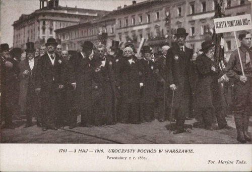 Pocztówka ze zbiorów cyfrowych Biblioteki Narodowej ("polona.pl")