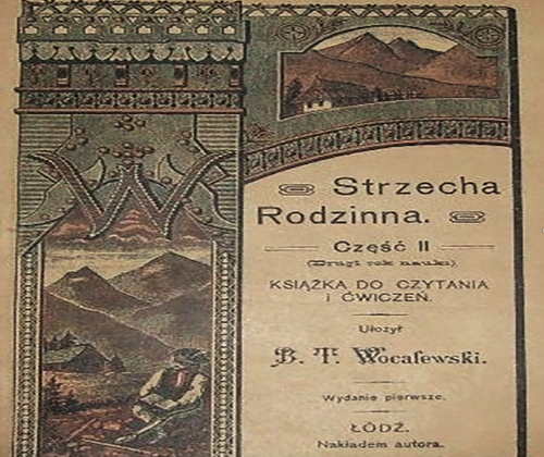 Okładka podręcznika wydawanego przez Bolesława Tadeusza Wocalewskiego