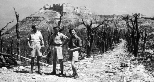 Żołnierze Samodzielnej 2 Brygady Pancernej po bitwie o Monte Cassino. 05.1944. (fot. NAC)