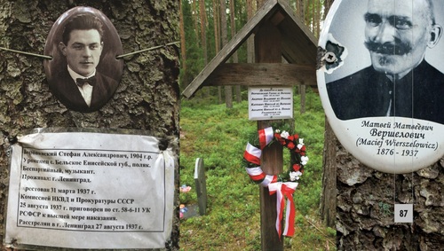 Polskie upamiętnienia ofiar w Krasnym Borze i Lewaszowie