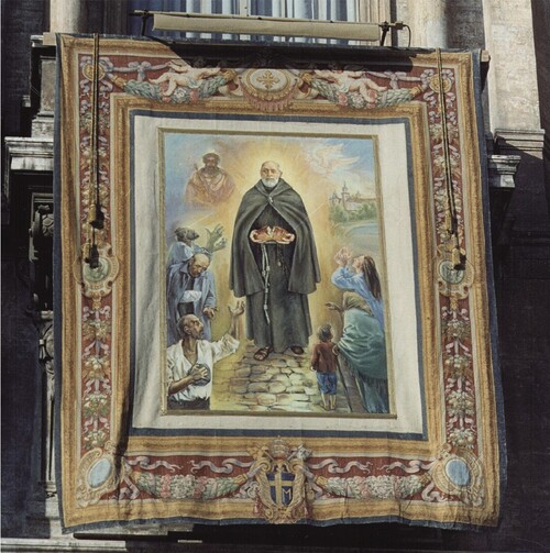 Obraz kanonizacyjny namalowany przez s. Lidię Pawełczak, Watykan, 1989 r. Fot. z Archiwum Sióstr Albertynek w Krakowie