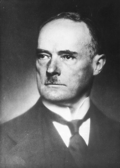 Gustav Krupp von Bohlen und Halbach, niemiecki przemysłowiec. 1933. Ze zbiorów Narodowego Archiwum Cyfrowego