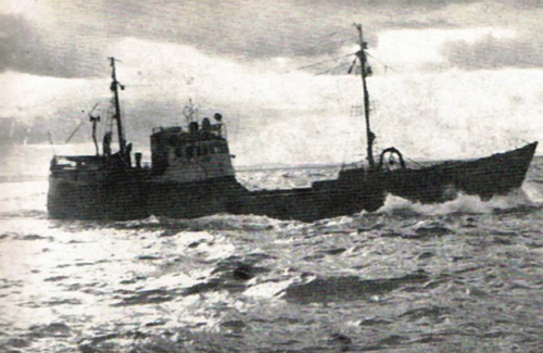 M/t „Cyranka” (lugrotrawler B 11) zatonął na morzu w 1956 r.; zginęło 12 osób