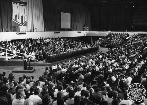Narada członków PZPR w Hali "Olivia" w Gdańsku, 2-3 lipca 1983 r. Fot AIPN