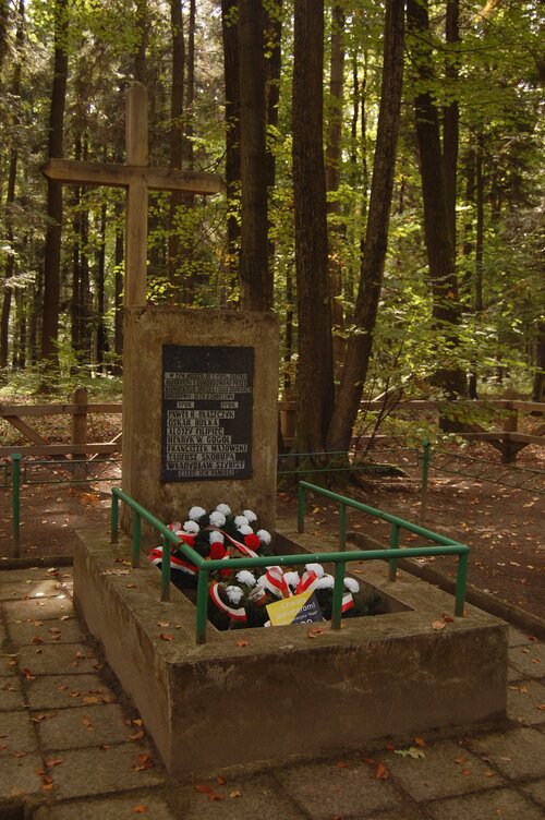 Zdecydowana większość miejsc, w których zamordowano polskich żołnierzy, nie została upamiętniona w okresie powojennym. Jednym z nielicznych miejsc, w których to uczyniono jest Ulów pod Tomaszowem Lubelskim. Fot. Tomasz Sudoł