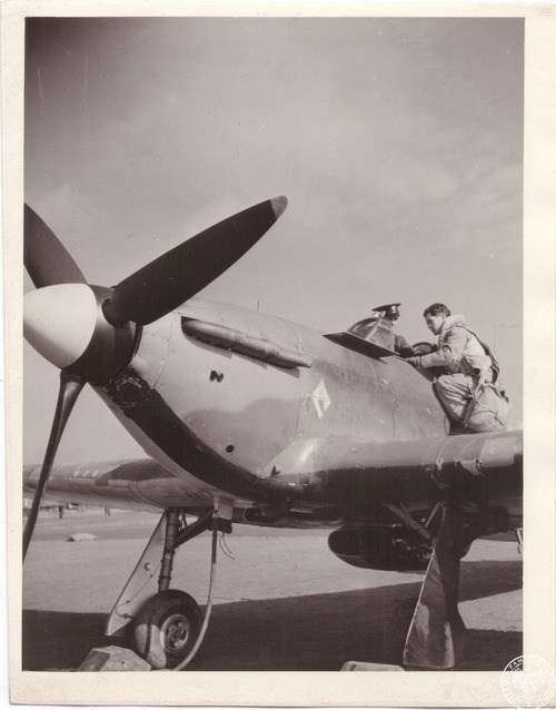 Hawker Hurricane MK I z Dywizjonu 302. Fot. z zasobu IPN