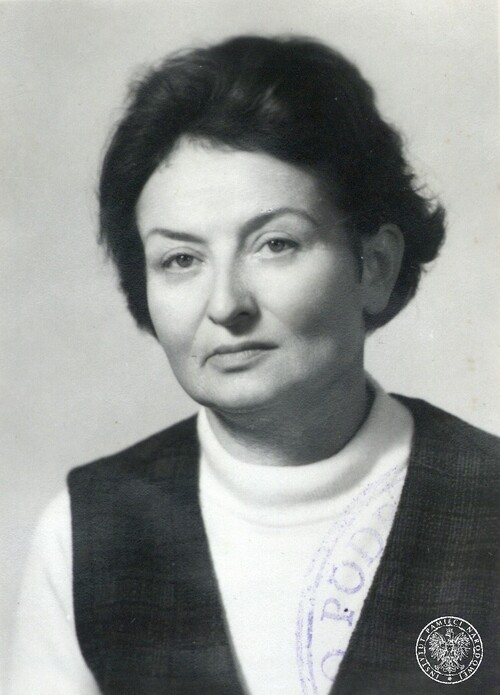 Zofia Dwornik (zdjęcie z wniosku paszportowego złożonego w 1977 r.). Fot. z zasobu IPN