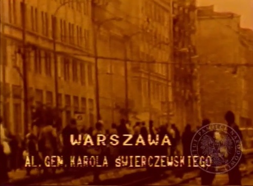 Materiał operacyjny zrealizowany na zlecenie Naczelnej Prokuratury Wojskowej, Warszawa - Trasa W-Z. Fot. AIPN
