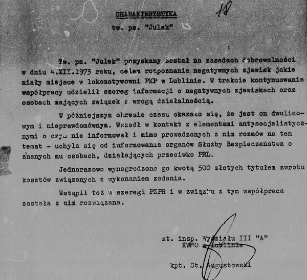 Zagadka Zdzisława Szpakowskiego, czyli pewna tajemnica strajków lipca 1980 r. w Lublinie