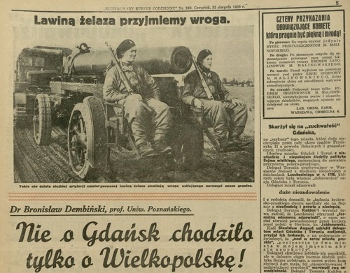 Ilustrowany Kuryer Codzienny, nr 240 z 31 sierpnia 1939 roku