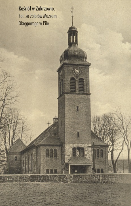 Kościół w Zakrzewie. Fot. ze zbiorów Muzeum  Okręgowego w Pile
