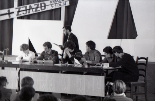 I Zjazd NZS, Kraków 2-6 kwietnia 1981 r. (IPN)