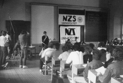 IV Nadzwyczajny Zjazd NZS, 22 kwietnia 1989 (IPN)