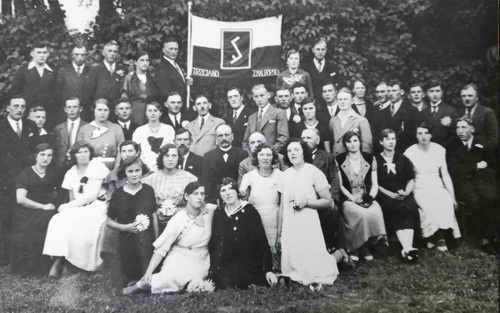 Działacze polscy ze wsi Trzciano (pow. kwidzyński) w okresie międzywojennym (zbiory Instytutu Północnego im. Wojciecha Kętrzyńskiego w Olsztynie)