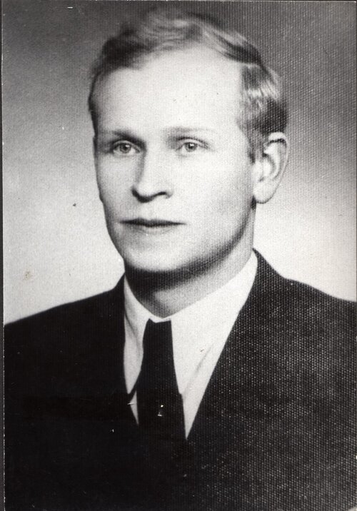 Doc. dr Jerzy Rutecki, 1950 r., ze zbiorów  Bogusława Ruteckiego, kopia w zbiorach Krzysztofa Filipa
