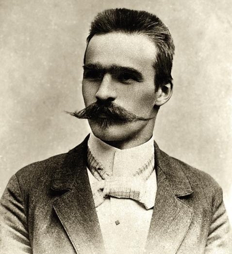 Józef Płisudski ok. 1899 r., tj. w okresie działalności w Polskiej Partii Socjalistycznej