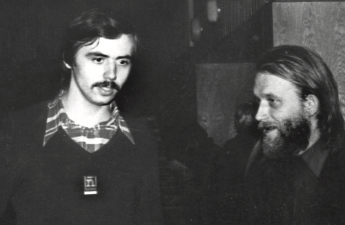 Zbigniew Nowek i Mirosław Chojecki, Aula UMK – 5 III 1981 r.