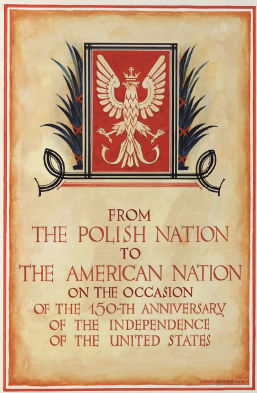„Polska Deklaracja o Podziwie i Przyjaźni dla Stanów Zjednoczonych” z Białego Domu trafiła do Biblioteki Kongresu USA w Waszyngtonie