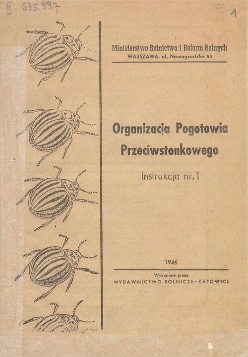 Wydawnictwo z 1946 r. Ze zbiorów Bibllioteki Narodowej