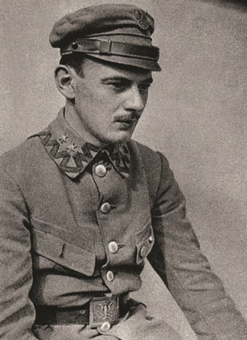 Por. Czesław Młot-Fijałkowski, okres legionowy. Fot. Wikimedia Commons