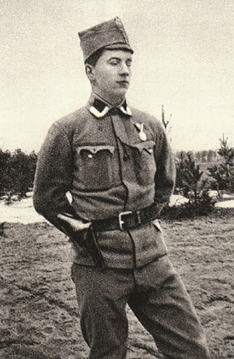 Chor. Wincenty Litwinowicz w czasie służby  w Legionach Polskich. Fot. Wikimedia Commons