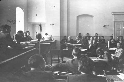 Oskarżeni w tzw. procesie krakowskim (11 VIII - 10 IX 1947) przeciwko działaczom Zrzeszenia WiN oraz PSL