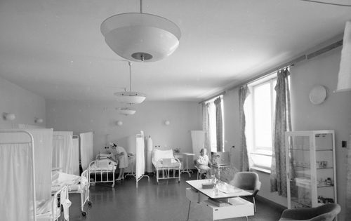 Szpital w Lublinie, 1969 r. Fot. NAC