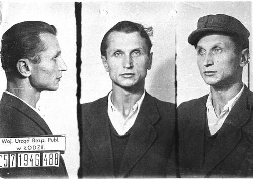 Stanisław Sojczyński „Warszyc” – zdjęcie wykonane po aresztowaniu przez MBP w 1946