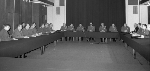 Posiedzenie Wojskowej Rady Ocalenia Narodowego 14 XII 1981 r.