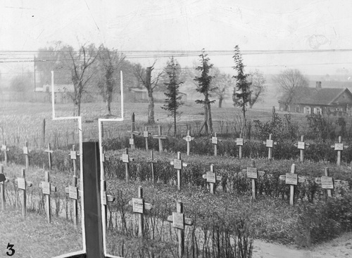 Groby polskich żołnierzy poległych w walkach o Dyneburg w latach 1919- 1920. Fot. NAC