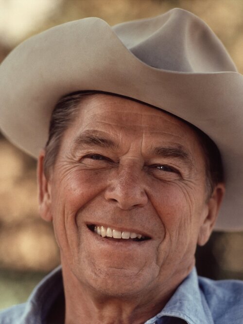 Ronald Reagan, Rancho Del Cielo, 1976. Fot. Wikimedia Commons/domena publiczna