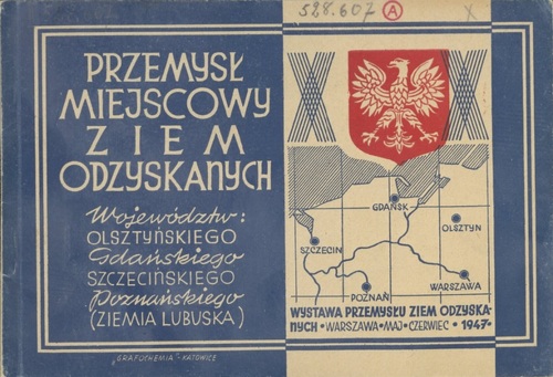 Okładka broszury z 1947 r. ze zbiorów Biblioteki Narodowej